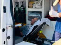 Idoso de 79 anos é socorrido pelo Siate após se engasgar com pedaço de pão em Foz do Iguaçu