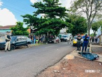 Homem é executado a tiros em frente a igreja no Jardim Dourado