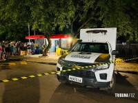 Ataque a tiros em bar termina com morte em Santa Terezinha de Itaipu