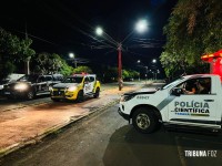 Ataque a tiros em bar termina com morte em Santa Terezinha de Itaipu