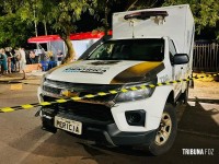 Ataque a tiros em bar termina com morte em Santa Terezinha de Itaipu