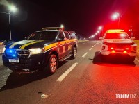 Motociclista morre após colidir na traseira de carreta na BR-277