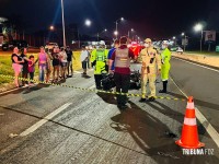 Motociclista morre após colidir na traseira de carreta na BR-277