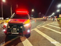Motociclista morre após colidir na traseira de carreta na BR-277