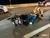 Motociclista morre após colidir na traseira de carreta na BR-277