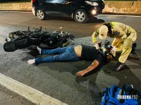Motociclista morre após colidir na traseira de carreta na BR-277