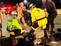 Motociclista morre após colidir na traseira de carreta na BR-277