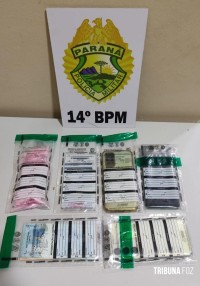 Policia Militar prende homem por tráfico de drogas em Foz do Iguaçu 