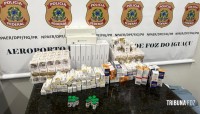 Policia Federal prende dois passageiros com medicamentos no Aeroporto de Foz do Iguaçu