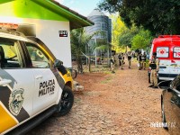 Confronto armado após assalto à residência termina com dois mortos e queda do helicótero da PM em Matelândia
