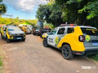 Confronto armado após assalto à residência termina com dois mortos e queda do helicótero da PM em Matelândia