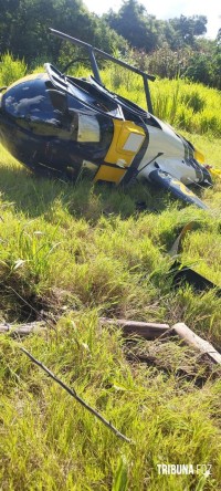 Confronto armado após assalto à residência termina com dois mortos e queda do helicótero da PM em Matelândia