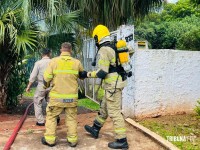 Homem sob efeito de drogas ateia fogo na casa da mãe no bairro Porto Belo