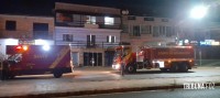 Fogo em churrasqueira mobiliza o Corpo de Bombeiros durante a madrugada no Porto Meira