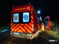 Colisão entre carro e motocicleta deixa casal ferido no Alto da Boa Vista