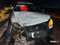 Colisão entre carro e motocicleta deixa casal ferido no Alto da Boa Vista