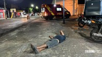 Homem é agredido com garrafa na cabeça após recusar dar gole de cachaça no bairro Três Lagoas