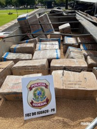 Policia Federal prende motorista transportando 3,3 toneladas de maconha na BR-277