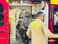 Motociclista fica ferido após colisão na marginal da BR-277 em Foz do Iguaçu