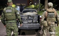 Ação conjunta entre PF e PMPR apreende 546,9 Kg de maconha em Foz do Iguaçu