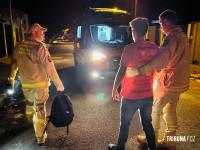 Homem é socorrido várias vezes na mesma noite após simular atropelamentos em Foz do Iguaçu