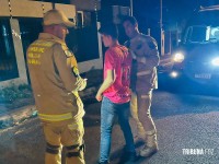 Homem é socorrido várias vezes na mesma noite após simular atropelamentos em Foz do Iguaçu