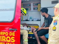 Motorista foge sem prestar socorro deixando para trás duas pessoas feridas na BR-277 