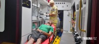 Trabalhador sofre acidente de trabalho no Bairro Porto Meira