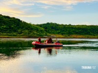 Bombeiros realizam segundo dia de buscas por jovem desaparecido no Rio Paraná