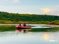 Bombeiros realizam segundo dia de buscas por jovem desaparecido no Rio Paraná