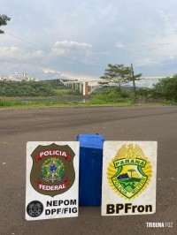 Policia Federal em ação conjunta com a Policia Militar apreendem de 15 Kg de maconha em Foz do Iguaçu