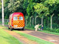 Homem é agredido durante assalto na pista de caminhada da marginal da BR-277