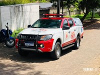 Motociclista fica gravemente ferido após colisão no centro de Foz do Iguaçu