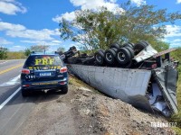PRF: Quase 44% das mortes nas estradas envolvem veículos de carga