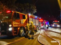 Incêndio em residência mobiliza Corpo de Bombeiros no Jardim das Palmeiras