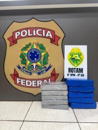 FICCO/PR prende traficante em flagrante com 10,5 Kg de cocaína em Lindoeste