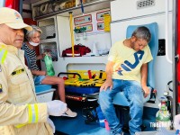 Filho agride o pai e a mãe com chutes e socos e deixa os dois feridos no Jardim Almada em Foz do Iguaçu