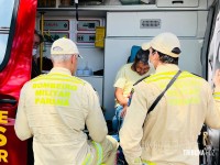 Filho agride o pai e a mãe com chutes e socos e deixa os dois feridos no Jardim Almada em Foz do Iguaçu