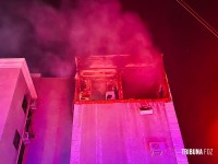 Explosão por vazamento de gás destrói apartamento em condomínio no bairro Vila Yolanda em Foz do Iguaçu