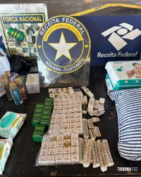 Turista é presa com carga de tirzepatida oculta em bagagem na Ponte da Amizade