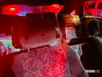 Perseguição termina com apreensão de maconha e mulher presa durante a madrugada em Foz do Iguaçu 