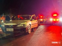 Perseguição termina com apreensão de maconha e mulher presa durante a madrugada em Foz do Iguaçu 