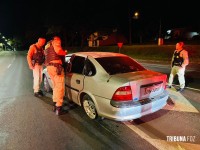 Perseguição termina com apreensão de maconha e mulher presa durante a madrugada em Foz do Iguaçu 