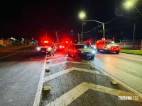 Perseguição termina com apreensão de maconha e mulher presa durante a madrugada em Foz do Iguaçu 