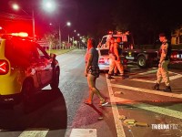 Perseguição termina com apreensão de maconha e mulher presa durante a madrugada em Foz do Iguaçu 