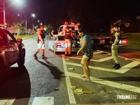 Perseguição termina com apreensão de maconha e mulher presa durante a madrugada em Foz do Iguaçu 