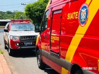 Colisão entre duas motocicletas deixa homem e mulher feridos na Vila Miranda