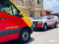 Colisão entre duas motocicletas deixa homem e mulher feridos na Vila Miranda