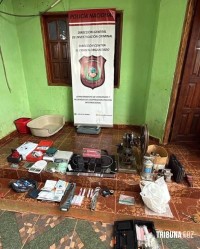 Suposto laboratório clandestino de drogas é descoberto em Ciudad Del Este e estrangeiros são presos