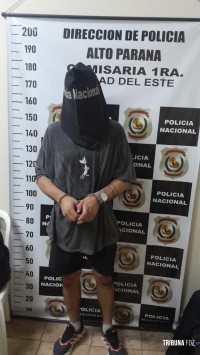 Brasileiro é preso em Ciudad Del Este pelo crime de furto